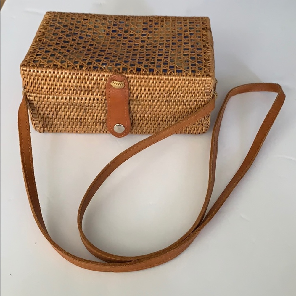 Rattan Rectangular Bag